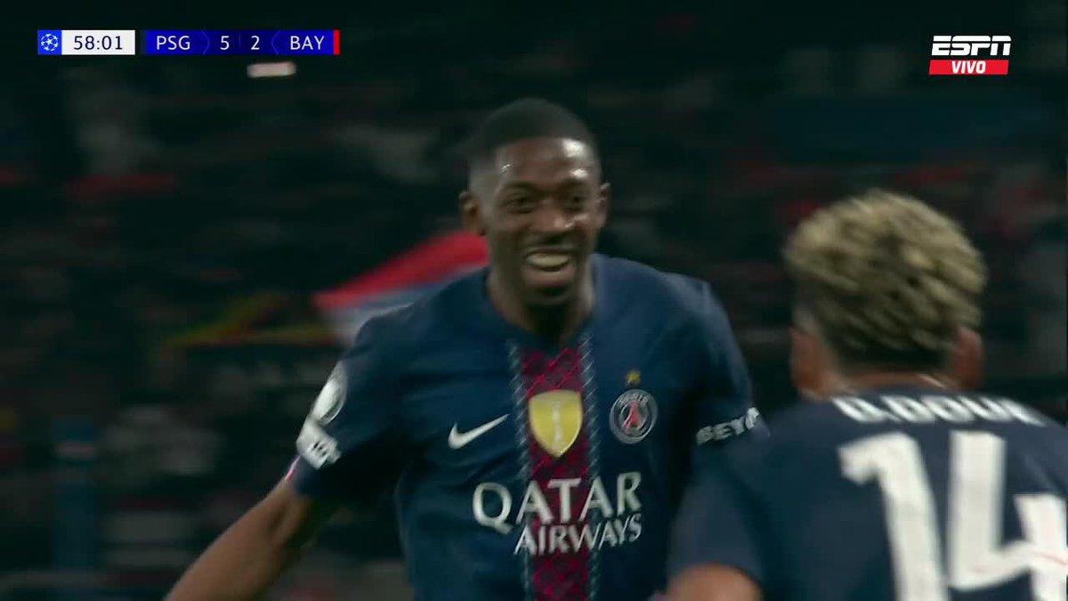Y AHORA DOBLETE DE DEMBÉLÉ Y PSG ¡5-2! QUÉ ESCÁNDALO, CUÁNTO FÚTBOL. 🤯🚬