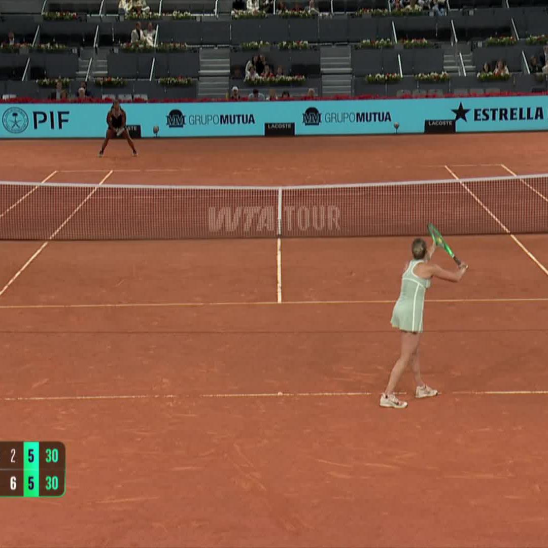 Sliding into the winner 🚀 #MMOpen