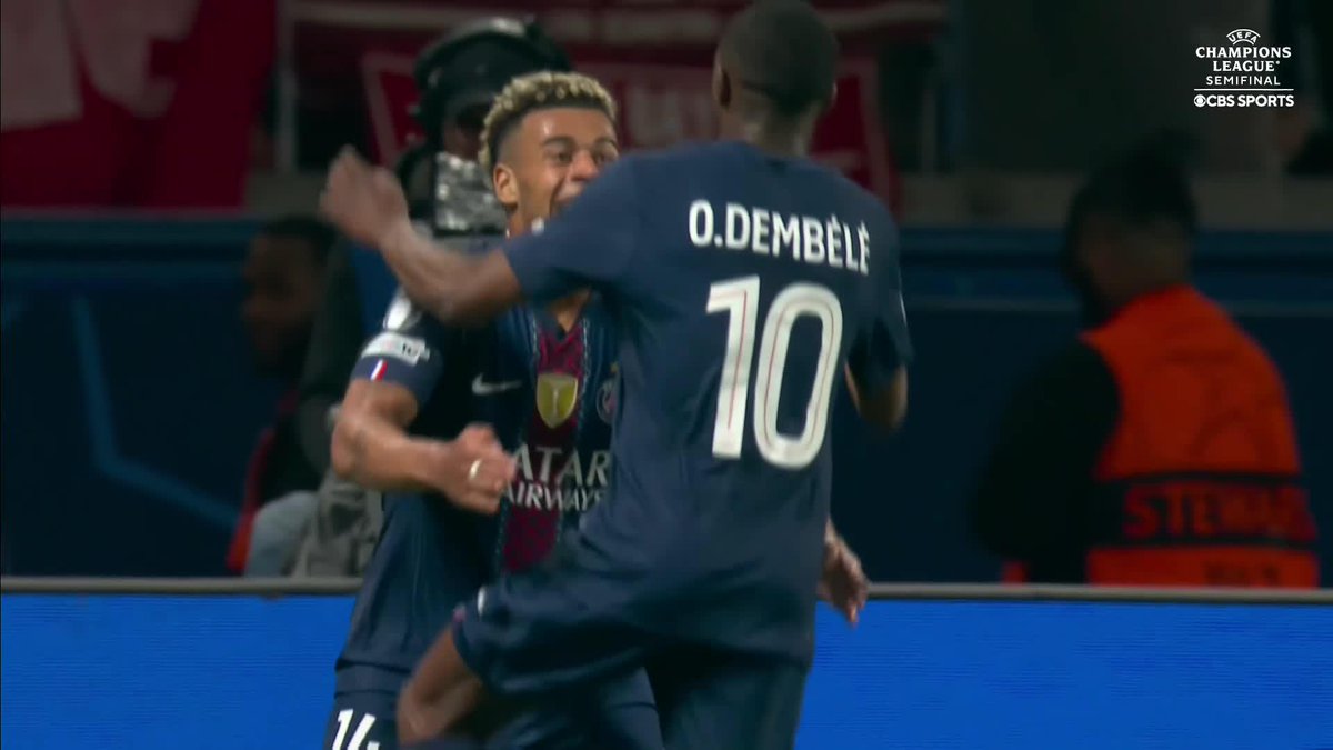 TWO GOALS IN THREE MINUTES 🤯 Khvicha Kvaratskhelia and Ousmane Dembélé BOTH double their tallies in the game ⚡