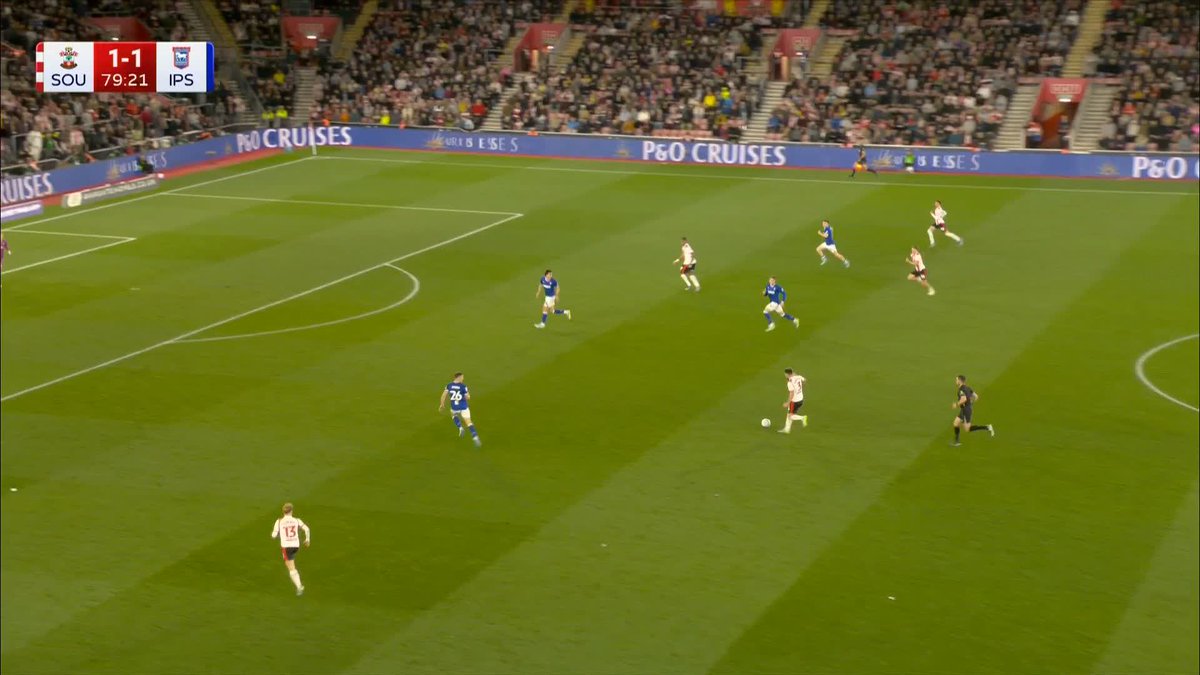 Just posting because the noise from Southampton fans is incredible here. NOW POST JACK CLARKE'S GOAL