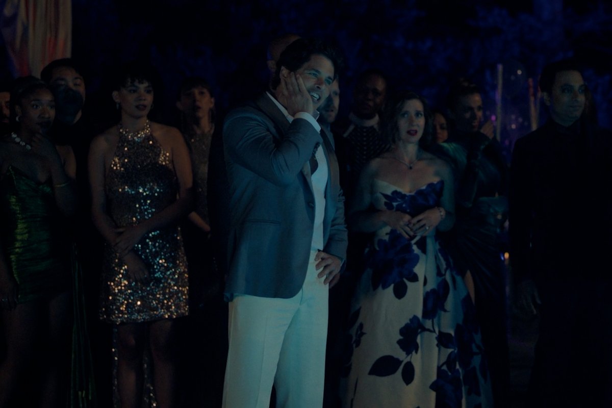 James Marsden has certainly made a splash. #YourFriendsAndNeighbors — Now Streaming
