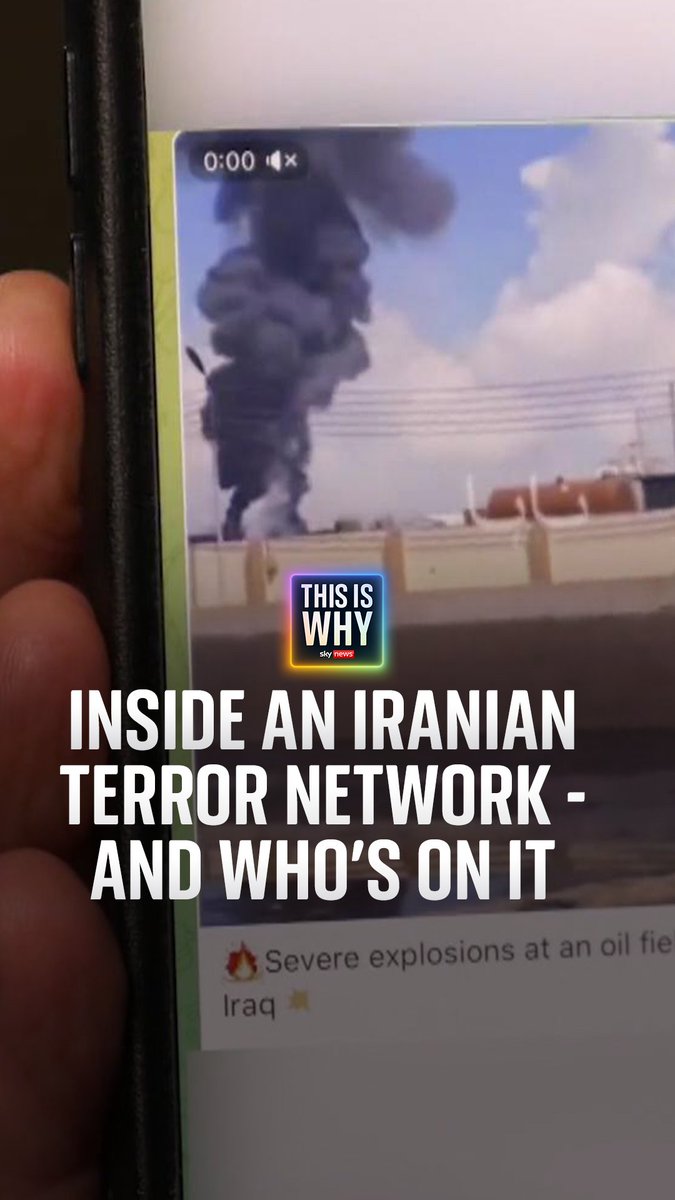 Is this group chat recruiting possible terrorists for Iran inside Britain? On the latest edition of #ThisIsWhy, Niall Paterson speaks to Home editor Jason Farrell about the Telegram network that tried to recruit a Sky News producer. Listen here: