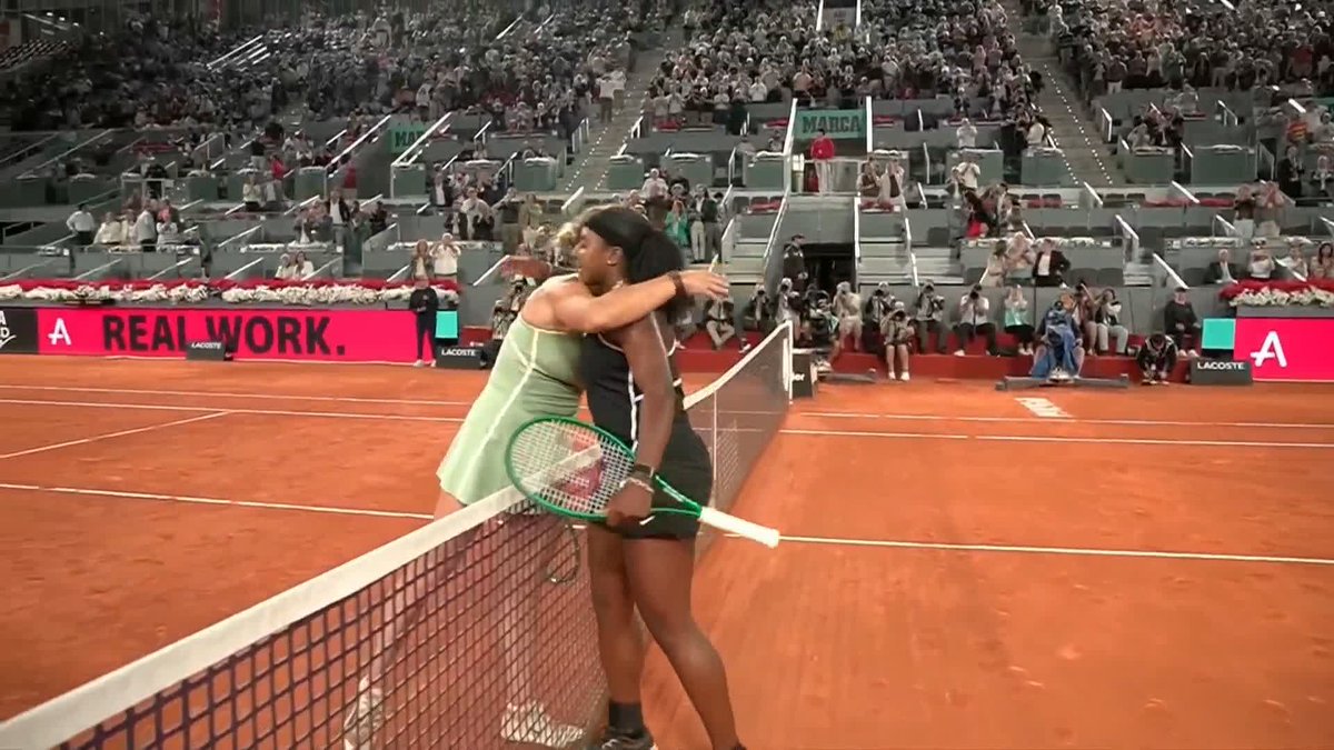 A HUGE UPSET! Hailey Baptiste becomes only the second person to beat Aryna Sabalenka this year! The American saves SIX match points before beating the world No. 1 at the Madrid Open 👏