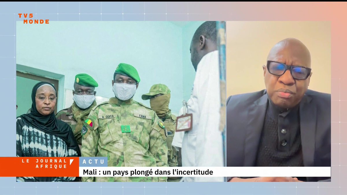 Au Mali, le chef de la transition Assimi Goïta s'est exprimé à la télévision publique. Il n'était plus apparu depuis les attaques rebelles de samedi. Le pays reste plongé dans l'incertitude. L'analyse de l'ancien ministre malien de la justice, Mamadou Ismaila KONATE.