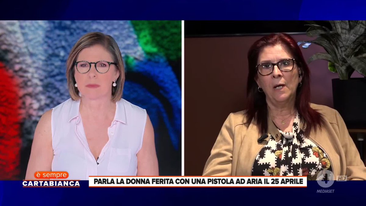 "La destra di questo paese disconosce il merito della lotta partigiana ma tollera le persone a braccio teso" A #ÈsempreCartabianca parla Rossana Gabrieli, l'attivista ANPI ferita il 25 aprile