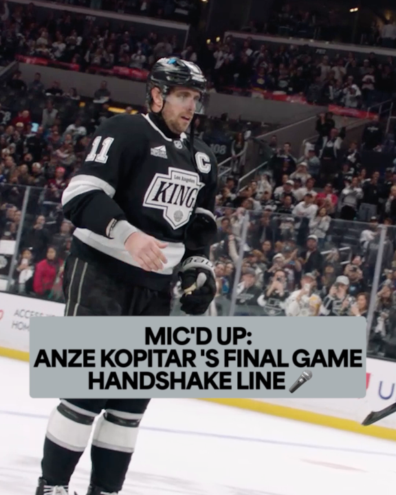 Nothing but love and respect for Anze Kopitar! 🩶 #StanleyCup