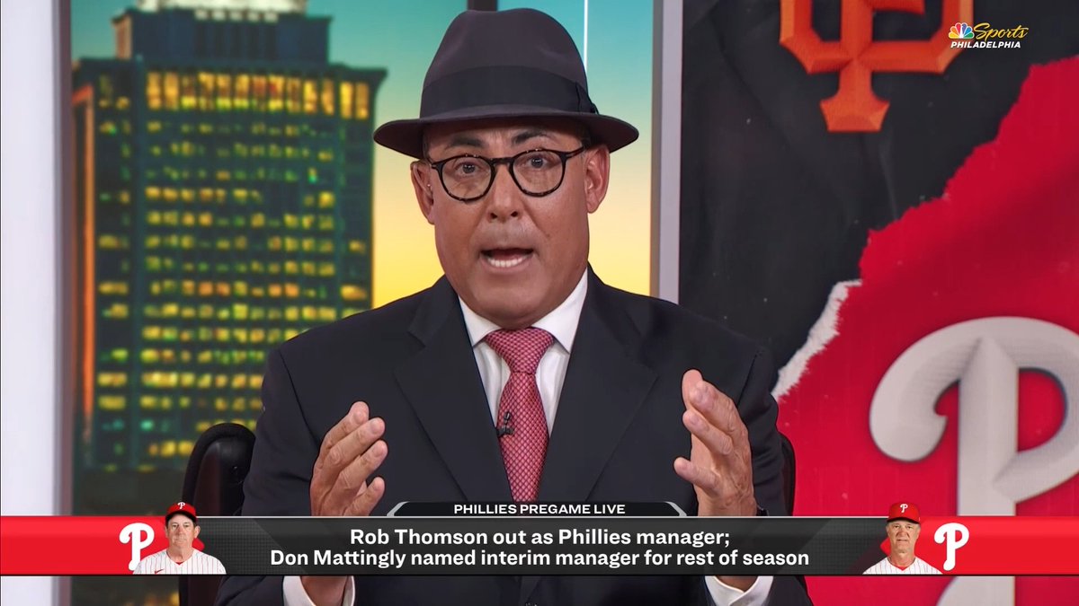 Ruben Amaro Jr. has his perspective on the Rob Thomson news as a former Phillies GM