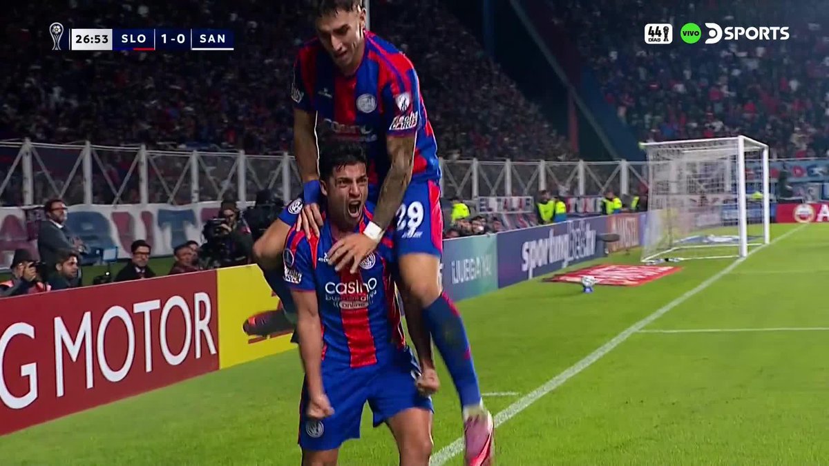 🔥🇦🇷 ALEXIS CUELLO PARA EL 1-0 PARCIAL DE SAN LORENZO AL SANTOS DE NEYMAR.