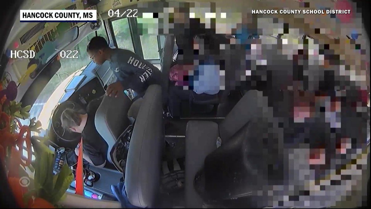 Quick-thinking students in Mississippi brought a school bus to a safe stop after the driver passed out behind the wheel due to an asthma attack.