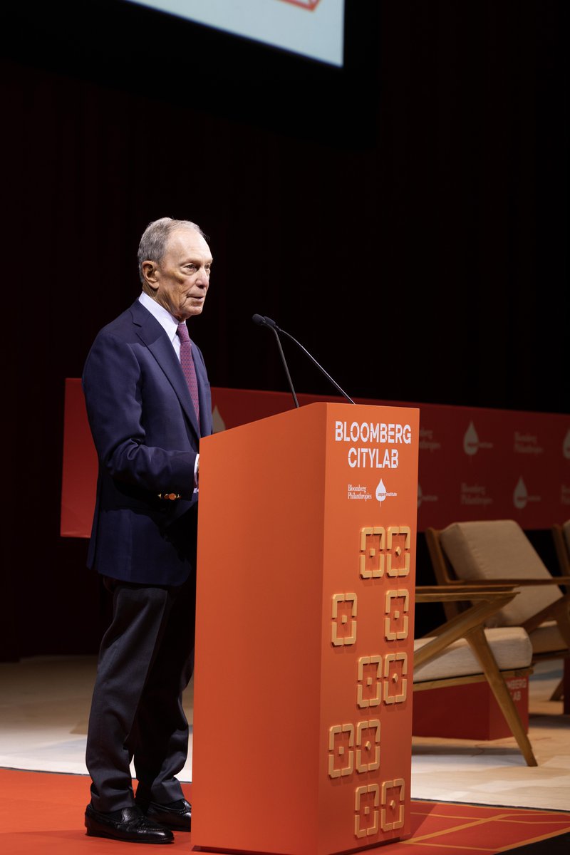 Road traffic crashes are the leading cause of death for young people, yet they remain overlooked. We can change that. That’s why @bloombergdotorg is committing $350 million to make streets safer and support cycling infrastructure worldwide.