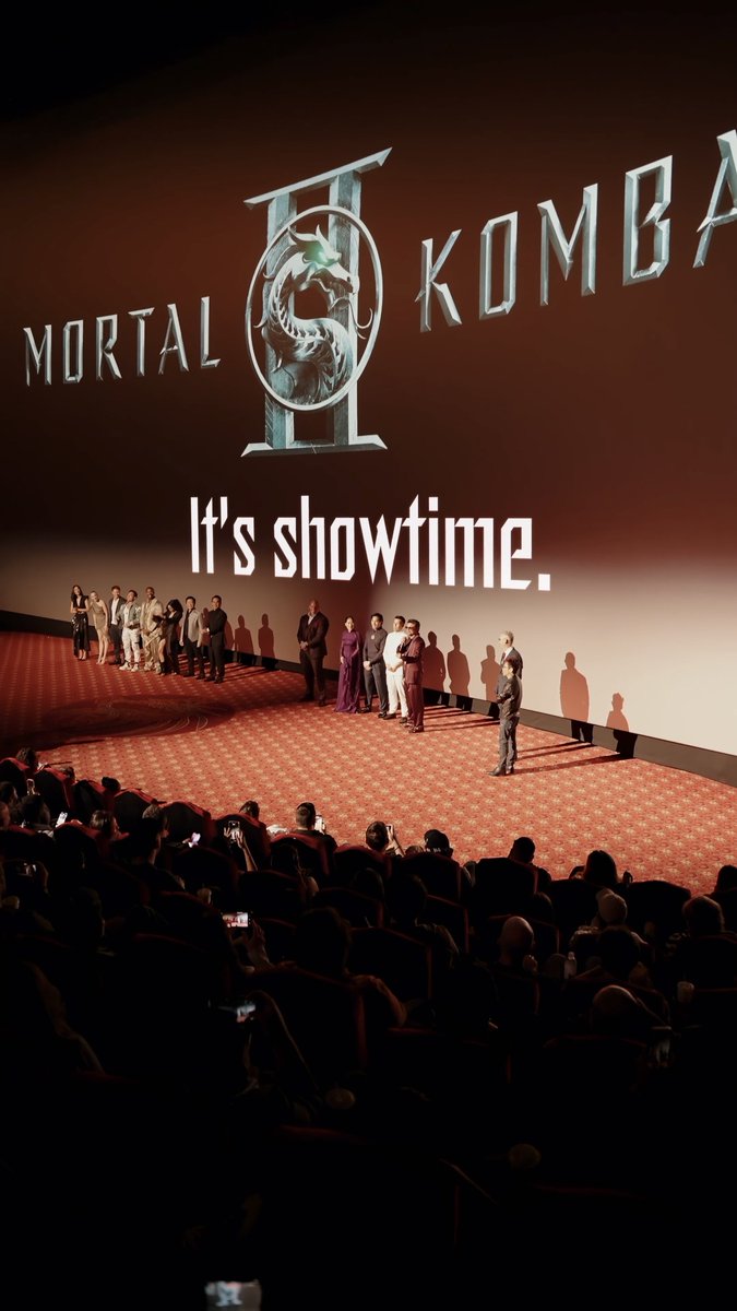 GET OVER HERE! We kicked off the #MortalKombatMovie GLOBAL TOUR in LA and it was KRAZY. 😎