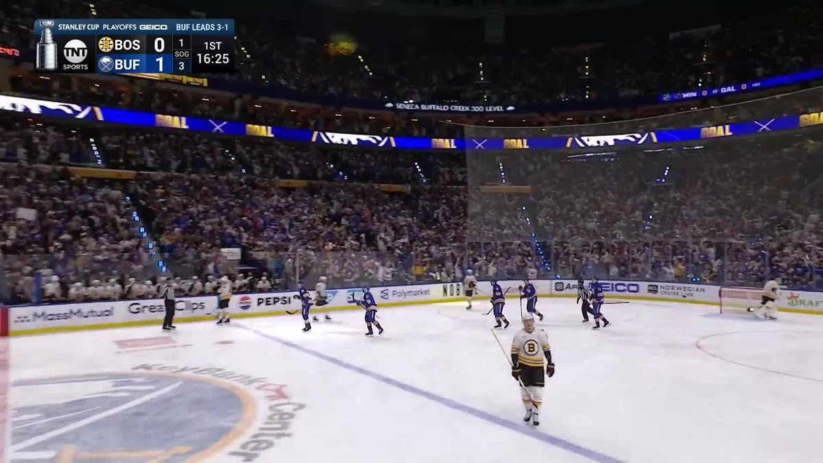 RASMUS DAHLIN GETS THE PARTY STARTED IN BUFFALO 😳 Buffalo Sabres looking to close this series out on TNT, truTV, &amp; HBO Max!