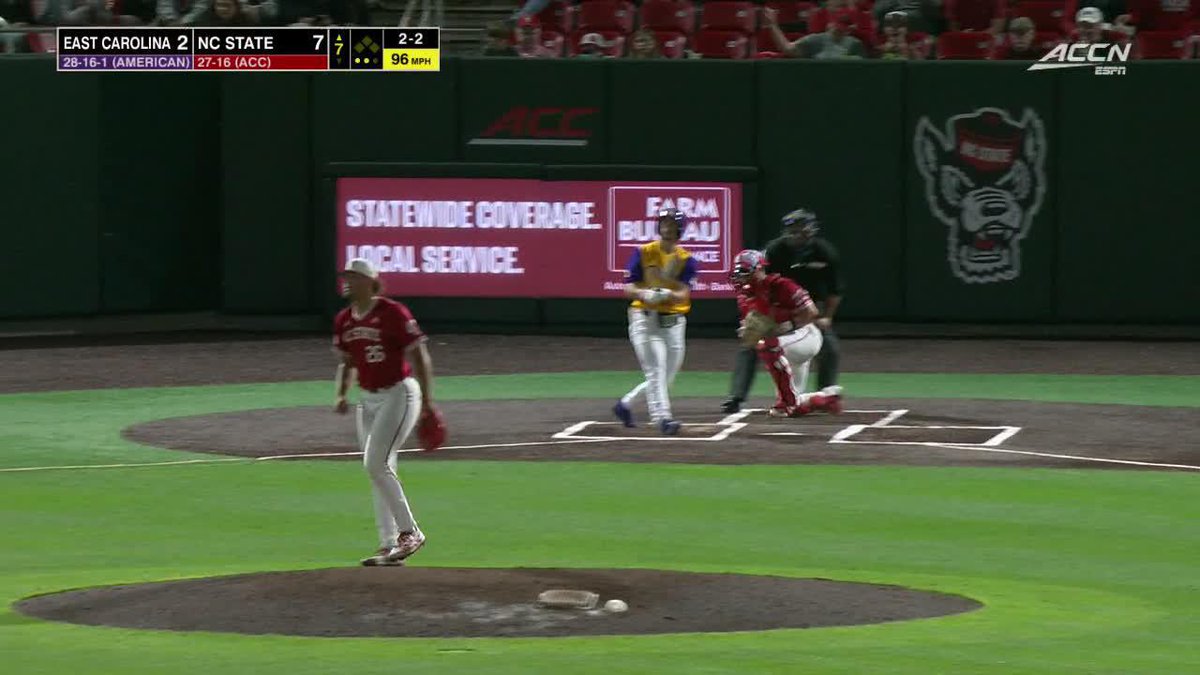 Aiden Kitchings came on and was not messing around. Kitchings strikes out the side on 11 pitches.