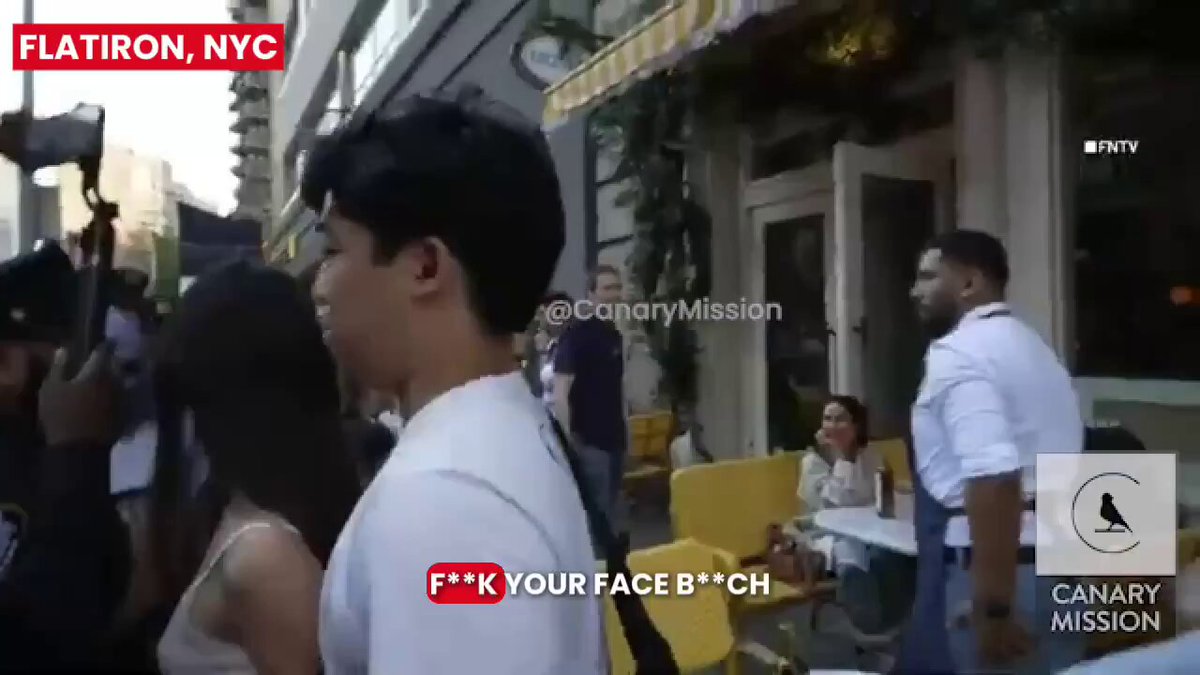 The pro-Hamas militias in New York City (they’re wearing Hamas headbands) have entered a new phase of their derangement in the name of being “pro-Palestine” while protesting. Apparently, it is now acceptable to call random Jewish people “pedophiles” and label them as the “Epstein class” just because they happen to be eating at a Jewish restaurant. Imagine doing this to Palestinian, Arab, or Muslim-owned restaurants. Despite the existence of vast types of pedophilia in the Arab and Muslim worlds, where child marriages are legally protected in many parliaments, and despite the vast Muslim-majority child grooming and rape networks that have been exposed in the United Kingdom, we didn’t see “pro-Israel” protesters engaging in this kind of behavior. We didn’t see the attack, harassment, and sieging of Arabs, Muslims, and Palestinians in Europe or the United States while they were dining at restaurants. This behavior is primarily flowing in one direction – and that is shameful, disgusting, and should be embarrassing. Freedom of expression should not be a free license to engage in antisemitism, hate, violence, and thuggery, especially by the same people who are the first to cry about racism and “Islamophobia.” Shame on this disgusting movement of hate, for it is neither pro-Palestine nor does it embody the values of Arab hospitality or Islamic compassion and kindness. Ban the pro-Hamas, pro-terror movement in the Western world now!