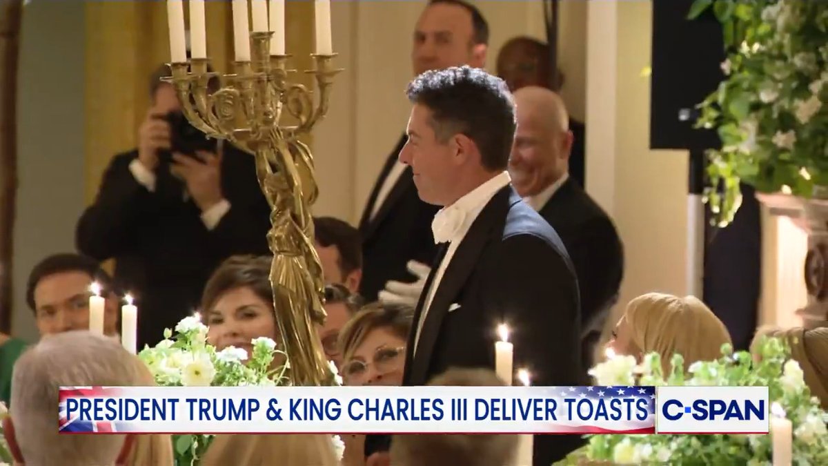 President Trump praises Masters champion Rory McIlroy in toast at White House state dinner: "That was unconquerable courage. That was very good, Rory."