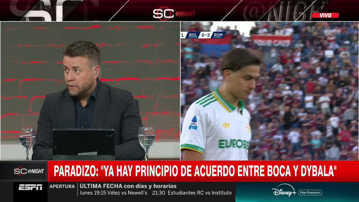 "PAULO DYBALA VA A JUGAR EN BOCA DESPUÉS DE LA COPA DEL MUNDO" 💣 Leo Paradizo 📺 #SCNight | #DisneyPlus Plan Premium
