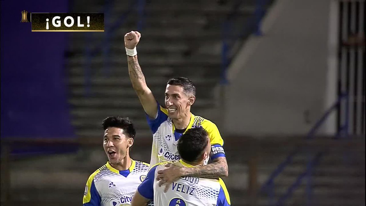 🏆🇦🇷 Ángel Di María de penal y SU PRIMER GOL en la Copa Libertadores de América.