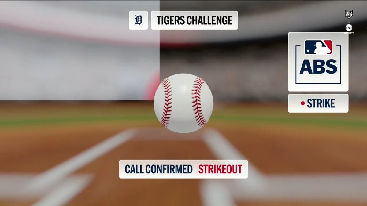 This ABS challenge was SO CLOSE 😳 Braves escape the jam in the top of the 8th