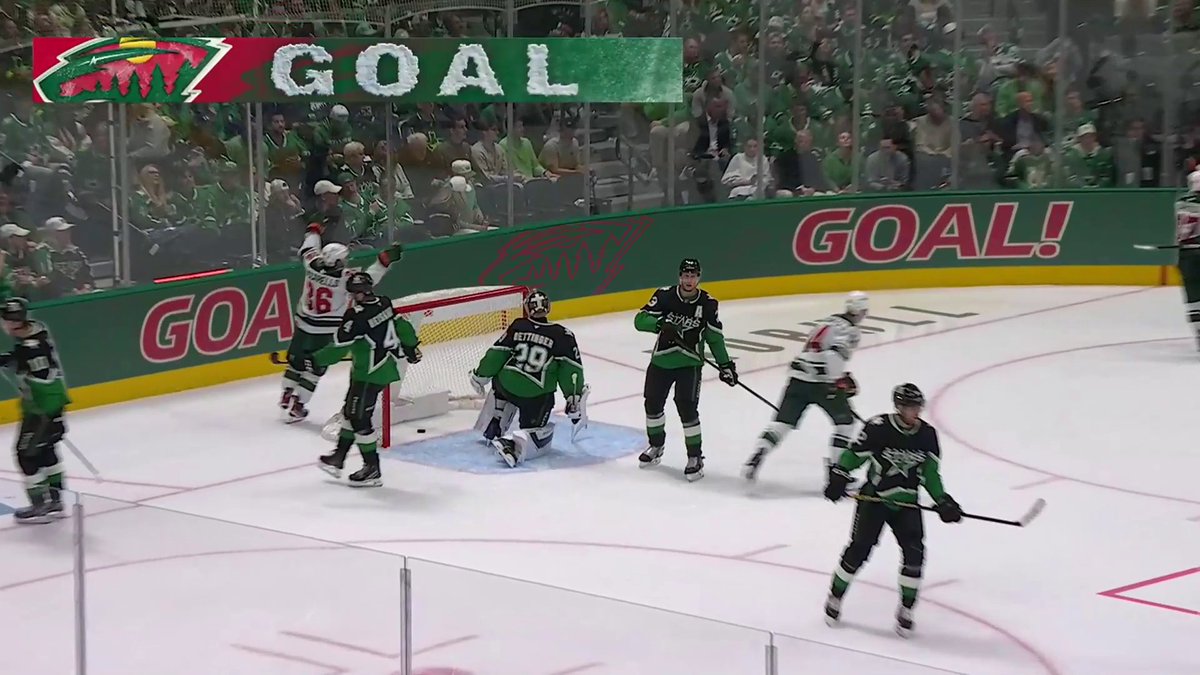 THE WILD HEAD INTO THE THIRD WITH THE LEAD THANKS TO MATT BOLDY! 👀 #StanleyCup 🇺🇸: ESPN 2 🇨🇦: Sportsnet &amp; TVA Sports 2