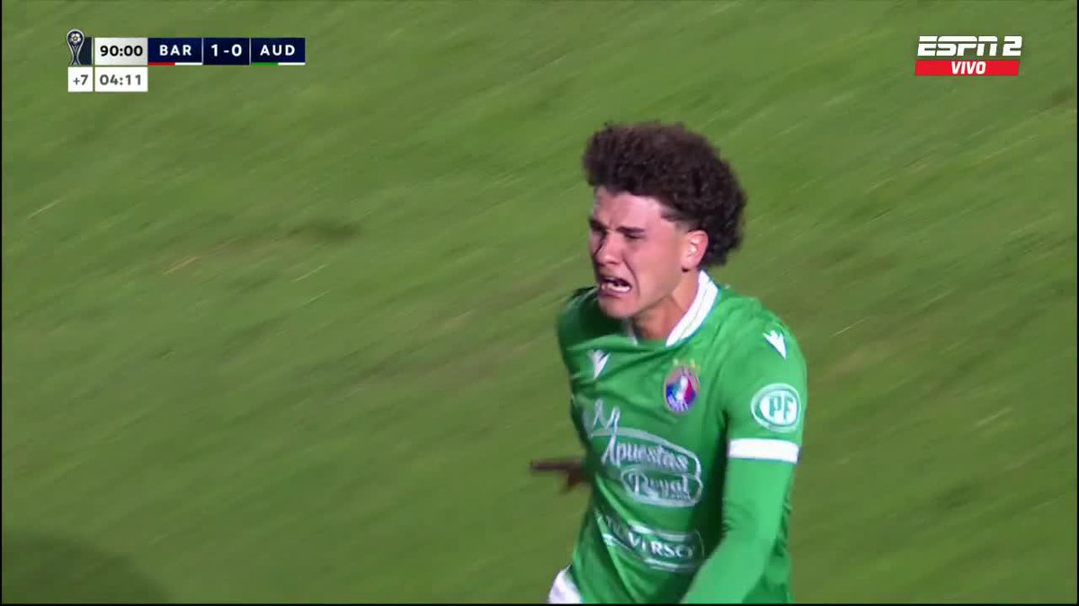 Gol de Audax Italiano 90'+5 Favian Loyola Barracas 1️⃣1️⃣ Audax Italiano #Sudamericana
