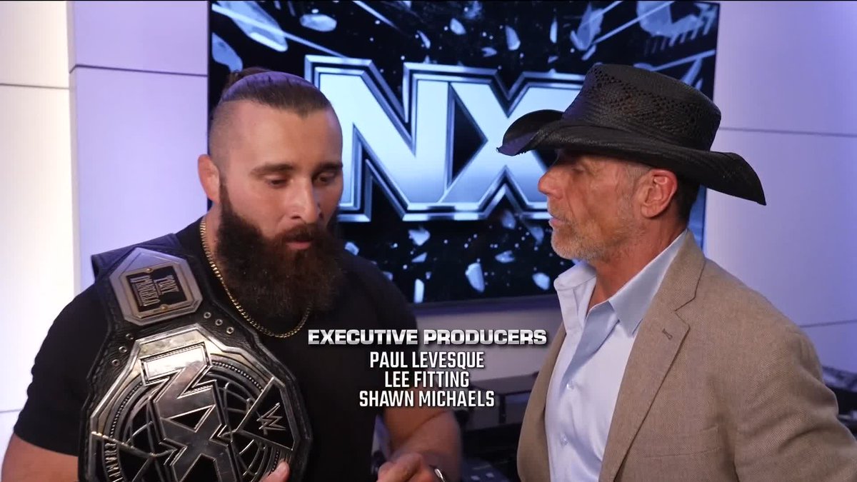 Tony D'Angelo is READY for all the SHARKS who want his NXT Title! 👊 Tony D’Angelo | Shawn Michaels