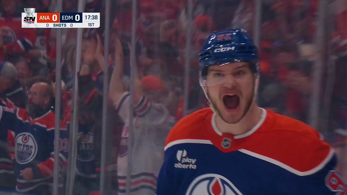 Vasily Podkolzin gets the Edmonton Oilers on the board FAST! ๐จ #StanleyCup ๐บ๐ธ: NHLonTNT ๐จ๐ฆ: Sportsnet & TVA Sports