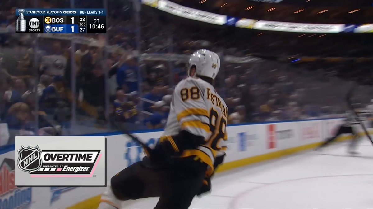 PASTA KEEPS THE BRUINS ALIVE!! 🍝 #StanleyCup And what a goal it was in Energizer overtime!