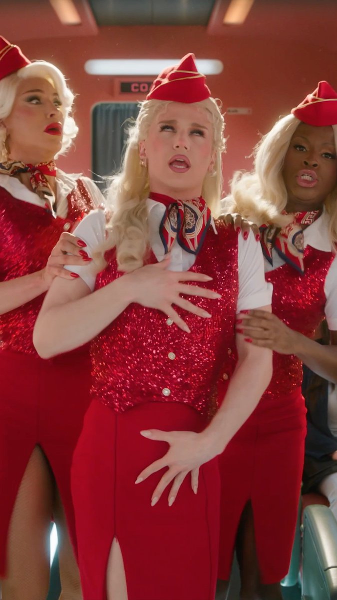 A new clip from the upcoming RuPaul's Drag Race film "Stop! That! Train!" has been released, premiering only in theaters June 12.