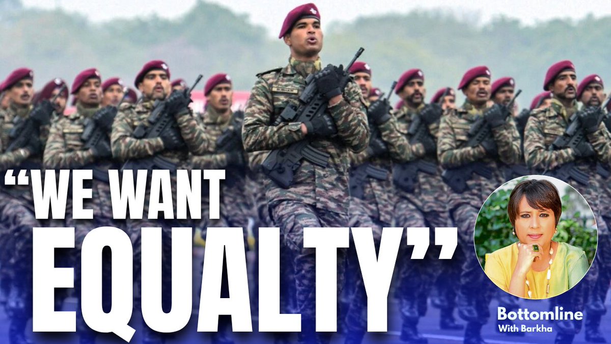 Battle over NFU- a long fight by our Armed Forces for equity so that the same policy that raises pay scales in other services without a promotion applies to the military. Why is Media Ignoring this? Our show with Ved Malik Colonel Mukul @Sood_2 - In full