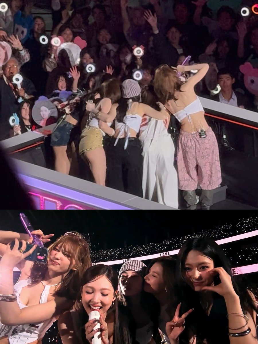 Sana pulling everyone for the camera but Dahyun didn't notice so Sana made sure to pull her in 🥹