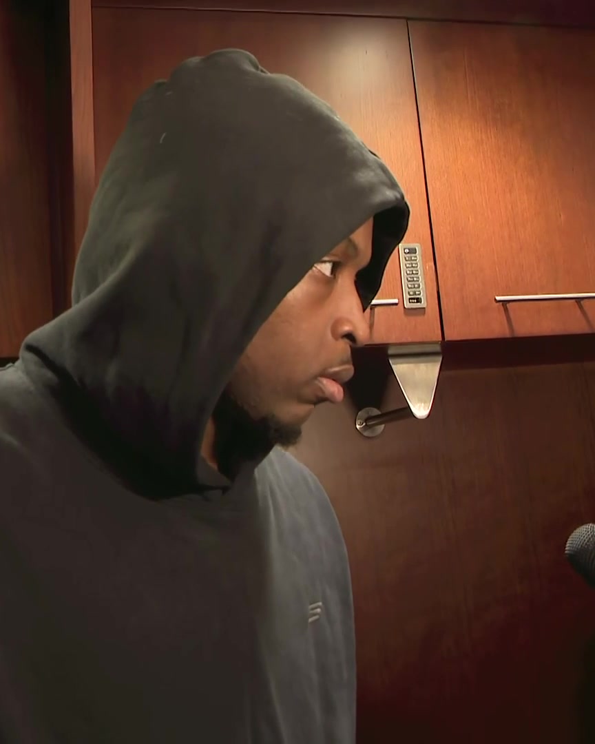 OG Anunoby's response to how he has been so consistent this series: "I don't know, I work very hard... I'm just playing with force"