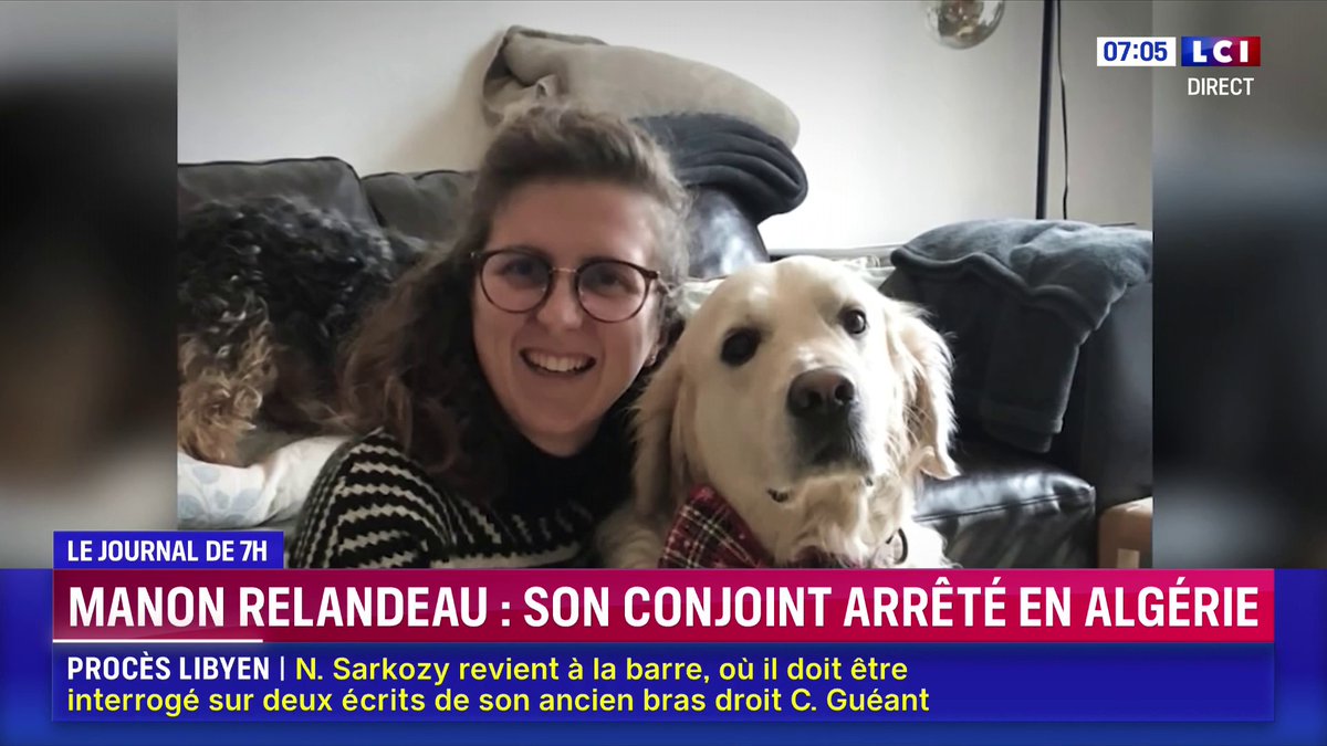 🔴 Un mois après la disparition de Manon Relandeau, près de Nantes, son conjoint a été interpellé en Algérie, avec leur fille de 15 mois. L'agricultrice de 31 ans, elle, reste introuvable. Sa mère témoigne bouleversée. 📺 Le journal de Laurène Barrière-Tallerie sur LCI