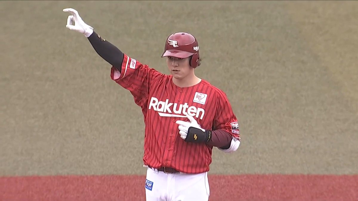 積極的なバッティングで仕掛ける！💪 東北楽天 伊藤裕季也 選手のタイムリー2ベースヒットで同点に追いつき！🔥 続く 浅村栄斗 選手の犠牲フライで勝ち越しに成功！👏 👇ライブ配信はこちら
