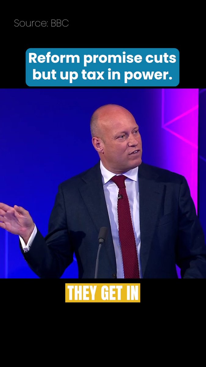 “Cut taxes” 🤔 That’s what he says now. But when he was running a council? ⬆️ Taxes up ⬆️ Costs up Say one thing - do another.