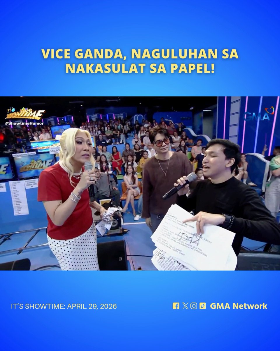 #ItsShowtime #Highlights: Napaganun si #ViceGanda oh: 🤨??? Watch #ItsShowtime every 12:00 p.m. from Monday to Saturday on GMA. For more videos, visit: Watch the full episodes of your favorite GMA shows on the new GMA Play app. Download now on Google Play and App Store. Also available on and Android TVs!