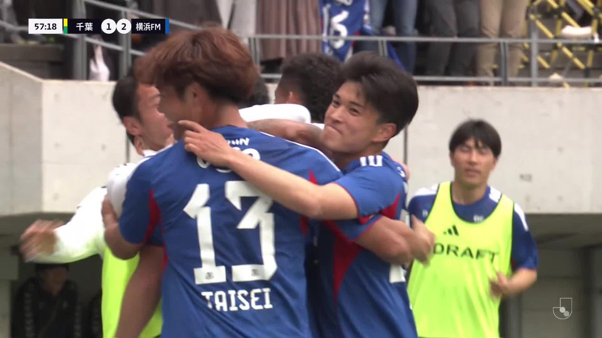 谷村海那が決めれば全勝！ 今日2得点目は値千金の逆転ゴール✨️ 🎦 ゴール動画 🏆 明治安田Ｊ１百年構想リーグ 地域リーグラウンド 第13節 🆚 千葉vs横浜FM 🔢 1-2 ⌚️ 58分 ⚽️ 谷村 海那（横浜FM） #Ｊリーグ