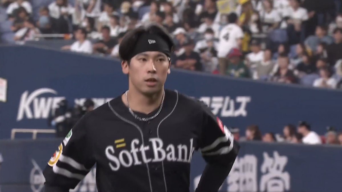 追いついてもらった直後に圧巻の三者連続奪三振!👀 福岡ソフトバンク 尾形崇斗 投手が2回6奪三振無失点のピッチング! 👇ライブ配信はこちら