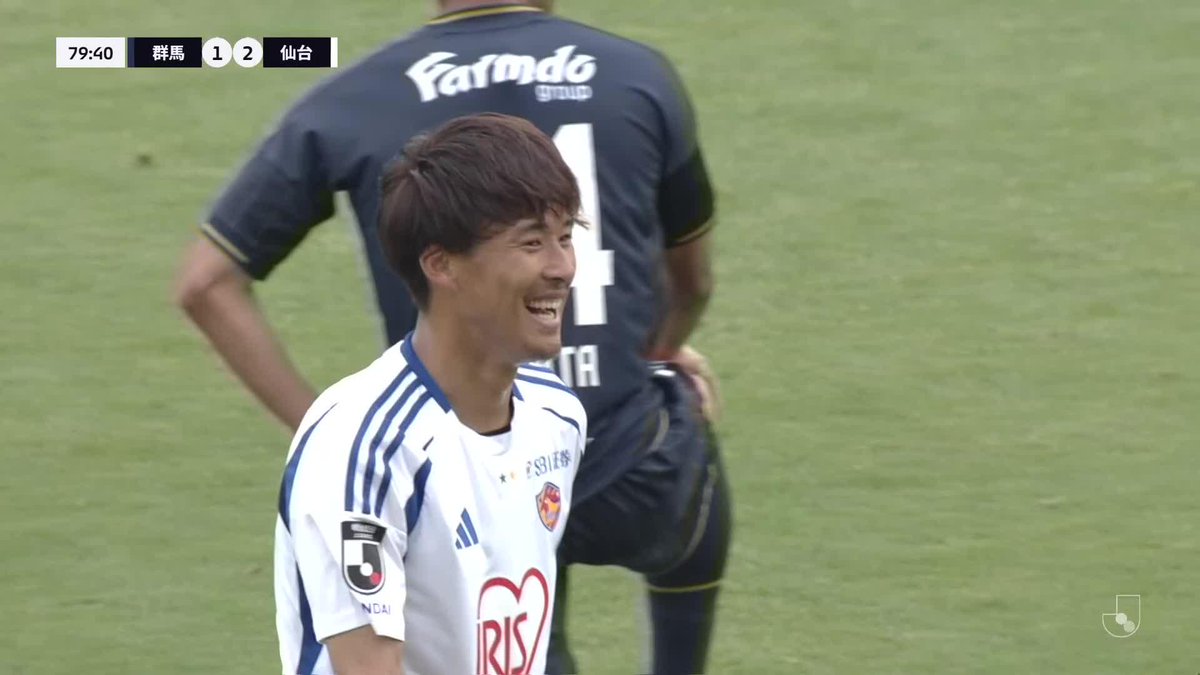 得意の左足で豪快に決めた！💥 🎦 ゴール動画 🏆 明治安田Ｊ２・Ｊ３百年構想リーグ 地域リーグラウンド 第13節 🆚 群馬vs仙台 🔢 1-3 ⌚️ 80分 ⚽️ 武田 英寿（仙台） #Ｊリーグ