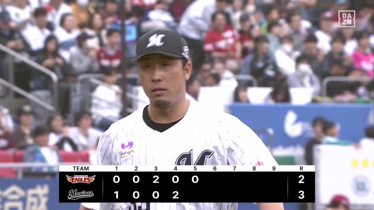 神様、仏様、八木様...🙏 ピンチに僅か1球で“火消し”! 八木彬 リーグ最多に並ぶ4勝目 ⚾️ロッテ×楽天 #chibalotte #だったらDAZN