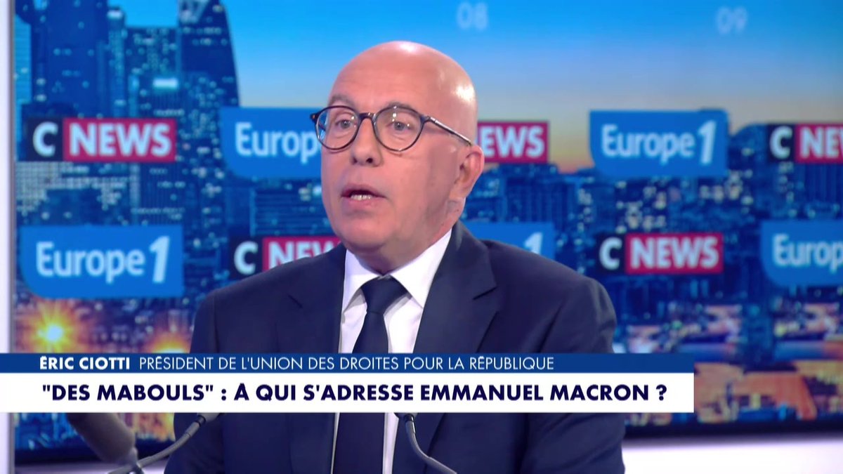 Eric Ciotti annonce que l'UDR va lancer une commission d'enquête sur le coût réel de l'immigration. Pensez-vous que c'est une bonne idée ?