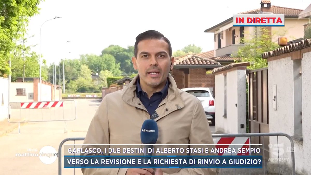 Le consulenze che la procura ha chiesto sembrano sostenere l'accusa ad Andrea Sempio Gli aggiornamenti sul caso #Garlasco in diretta su #Canale5 e in streaming su Mediaset Infinity