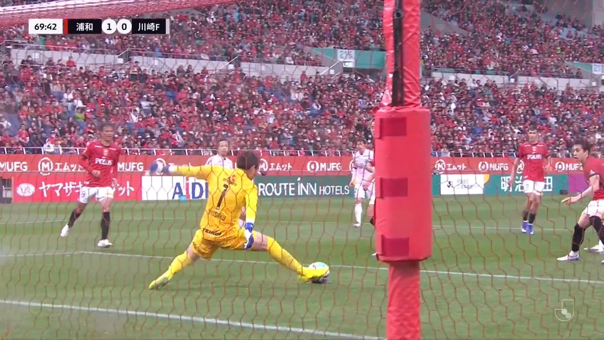 #西川周作 が右足を伸ばしてビッグセーブ🧤 #UrawaRedDiamonds #urawareds #浦和レッズ #matchplayback #WeareREDS #Jリーグ #サッカー