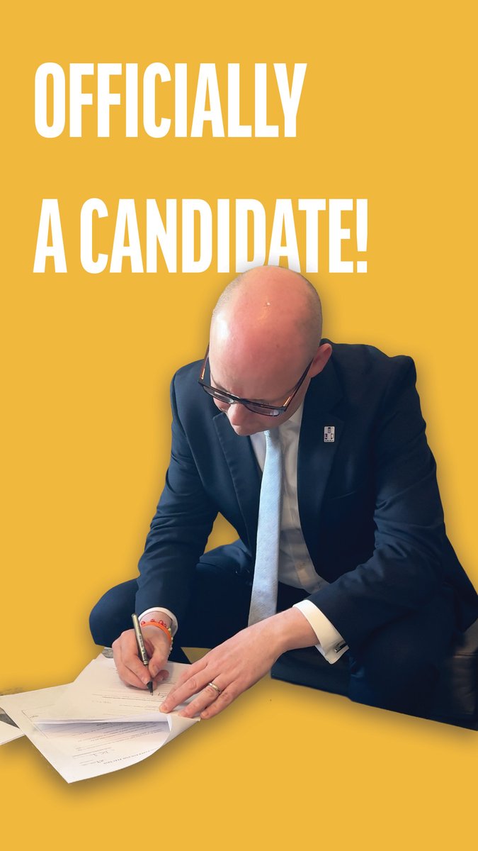 I’m officially a candidate for the Dublin Central Bye-Election 🗳️ For 17 years I’ve been your city Councillor. Now, I want to bring that experience to Dáil Éireann. On Friday, 22nd of May, Vote Ray McAdam No.1