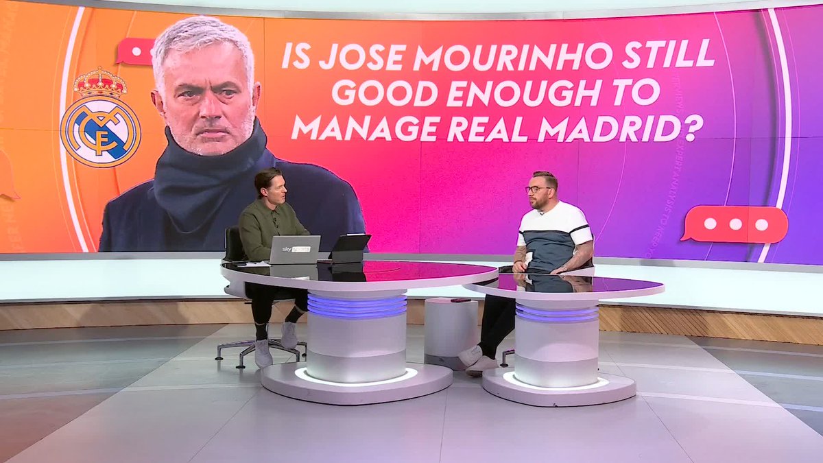 "I think its a good fit!" Jamie O'Hara gives his thoughts on Jose Mourinho's links to Real Madrid 🗣️ #SkySportsFC