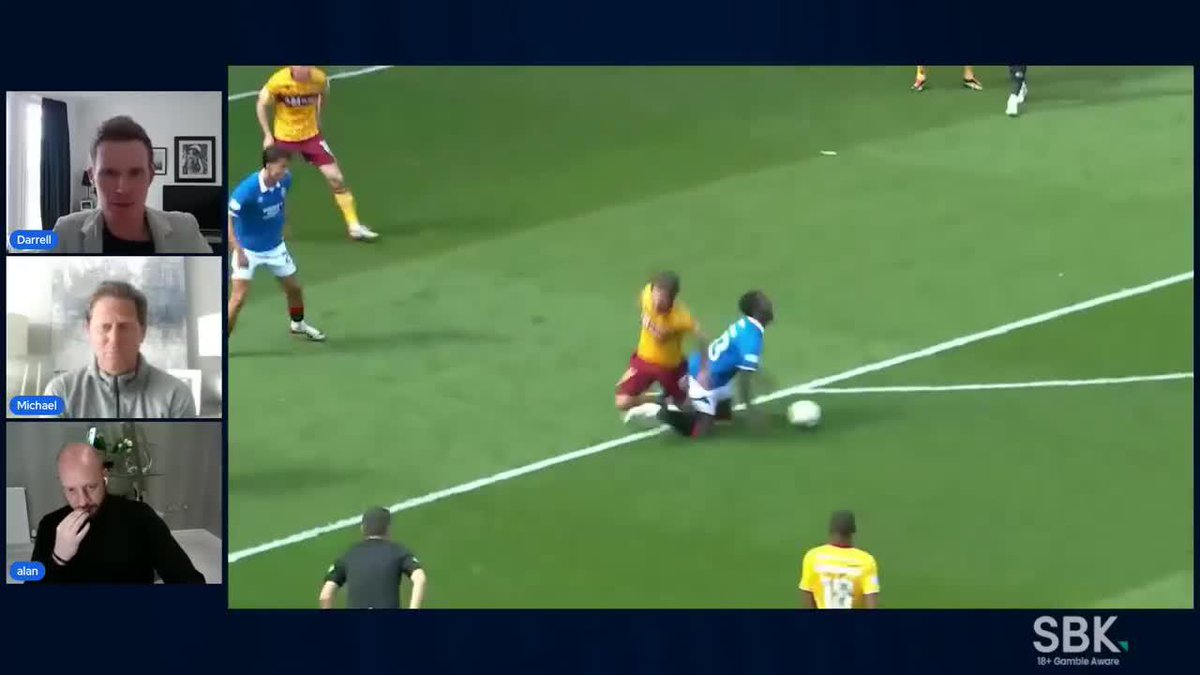 Was Djeidi Gassama wrongly denied a penalty on Sunday? Alan Hutton thinks so, but not Michael Stewart ๐ค "If it is a foul, I think it's a foul for Motherwell" ๐ฃ๏ธ Presented by SBK | 18+ | Please Gamble Responsibly