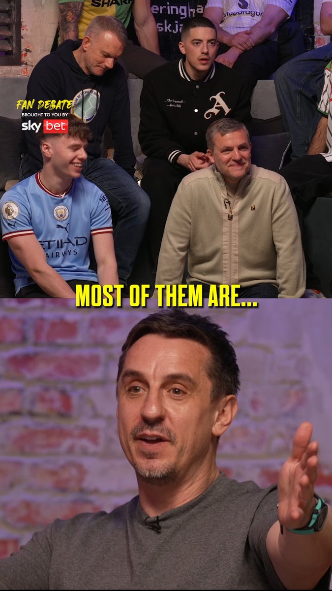 “I know exactly what Arsenal fans are like… they’re unbearable!” 😤 Say what you really think guys… 😅