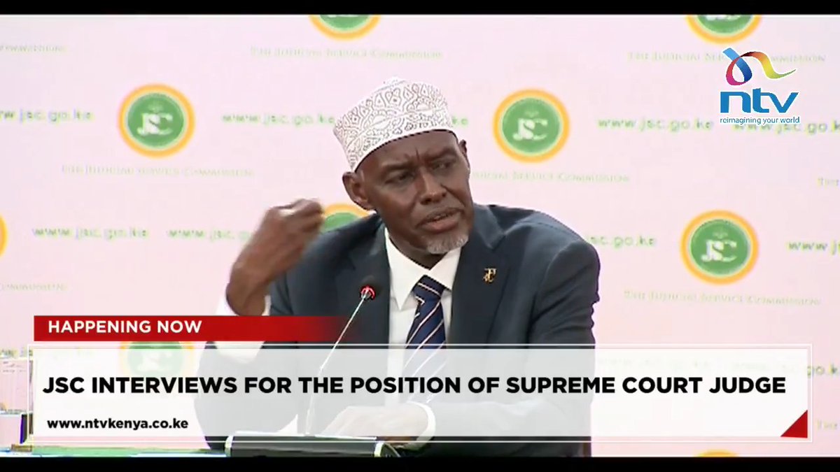 Justice Mohamed Warsame breaks down the principle of inheritance in Islamic law “Islamic law of inheritance is principally just and fair. Anybody who departs from these principles is not part of the religion.”