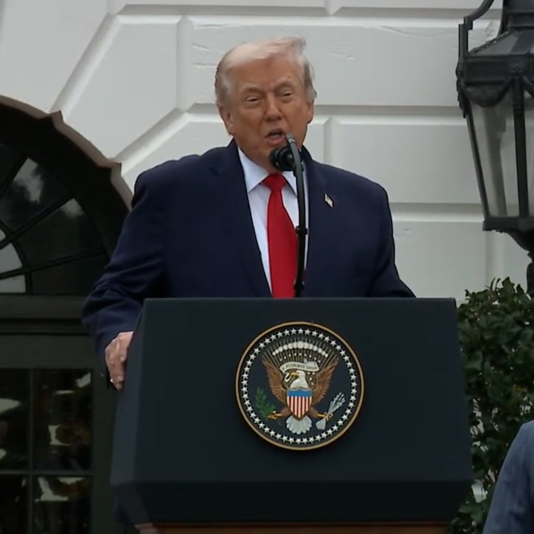 'I'd pay good money to see someone ask him what it was about.' James O’Brien struggles to make sense of Donald Trump’s welcome speech to the King, suggesting that even the President himself didn’t seem to know what he meant.
