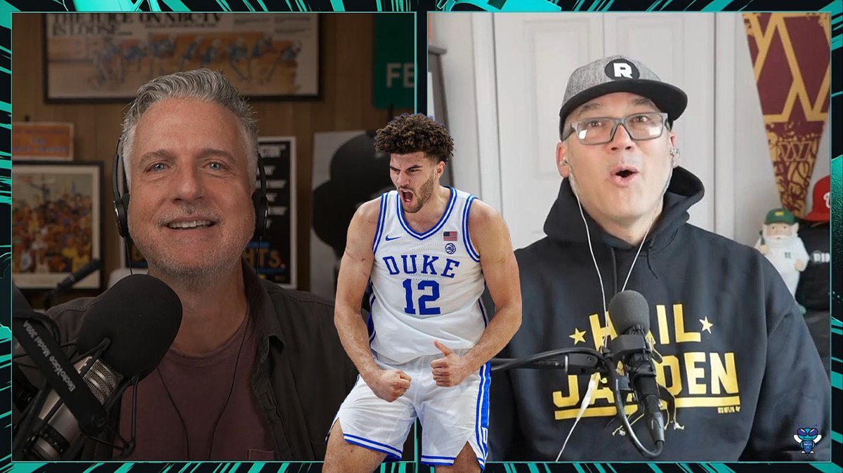 If Bill Simmons were NBA Commissioner and could rig the 2026 NBA Draft Lottery, he'd have the Charlotte Hornets jump to #3 to pick Cameron Boozer. 👀 1. Wizards — AJ Dybantsa 2. Pacers — Darryn Peterson 3. Hornets — Cameron Boozer 4. Warriors — Caleb Wilson