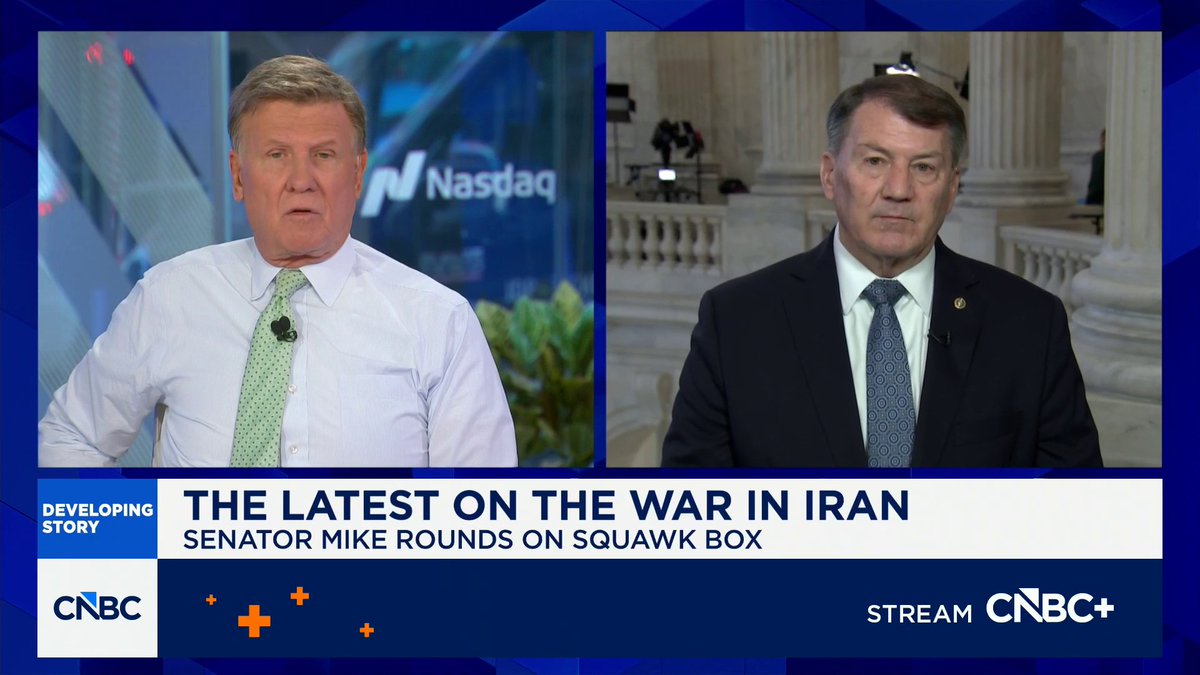 "They had full intent to be able to create chaos in the Middle East and to hold all of their neighbors hostage," says Senator Mike Rounds on Iran. "Many of us probably figured the only way out of this was a regime change."